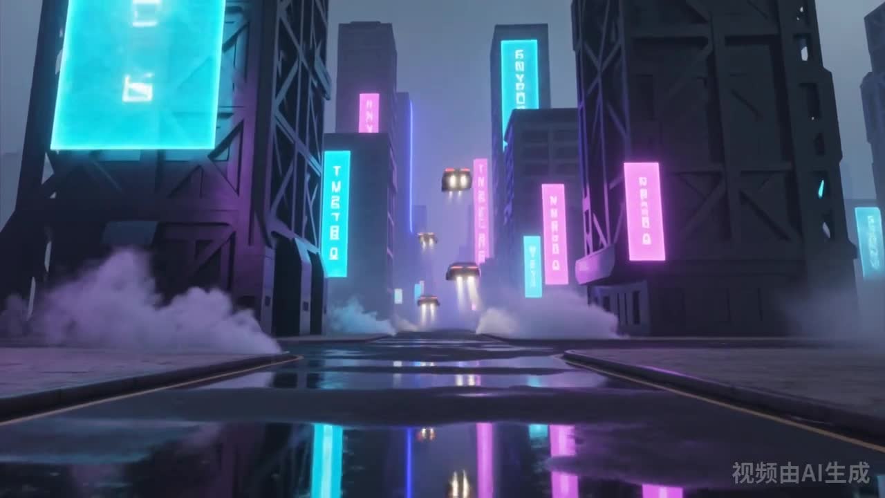 赛博霓虹 · 夜行